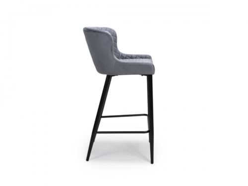 Malcolm Grey Bar Stool